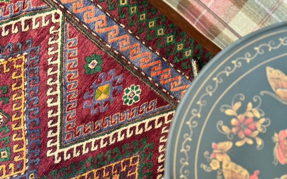 Ковер из шерсти